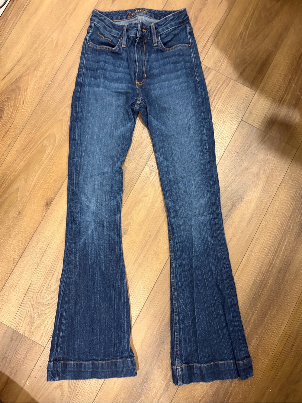 Kimes Ranch Jennifer High Rise Flare Jeans Women’s 0/32 Dark Wash